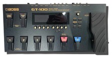 Pédale multi-effets BOSS GT-100 COSM Amp Effects Processor 7537 testée et...