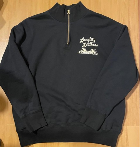 Langlitz leather half zip - langlitz,