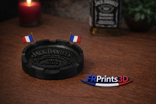 Cendrier style jack daniel - style,