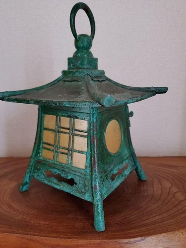Lanterne japonaise bronze - japonaise,