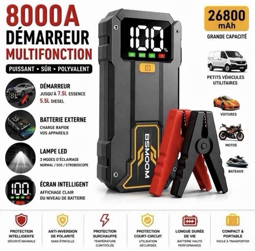 Booster batterie puissant - batterie,