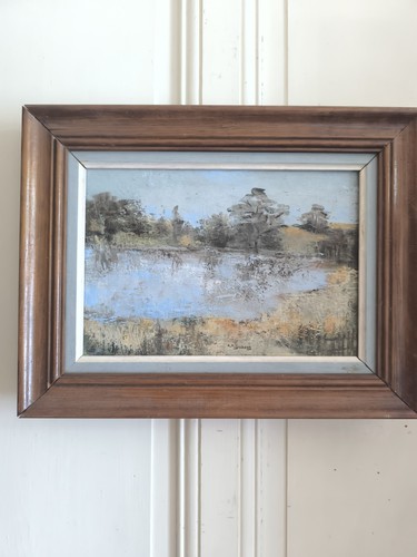 Tableau ancien huile sur - , toile