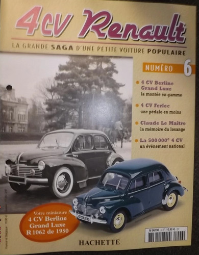 Fascicule 4cv renault - fascicule, la