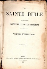 Sainte bible version