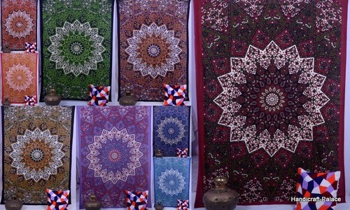 Mandala indien tapisserie - mandala,