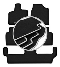 Tapis de sol en Velours noir