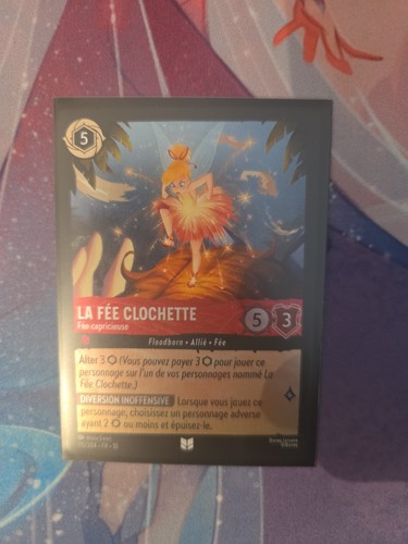 Fée clochette 115 - la, foil
