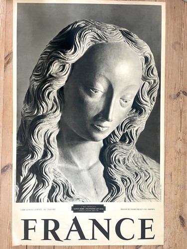 Affiche publicitaire 1950