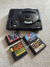 Sega Mega Drive - TESTED AND WORKING - w/ 4 games  - PAL-B(VV) 1600-03 16 BIT