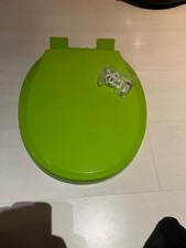 Abattant de toilette vert rond