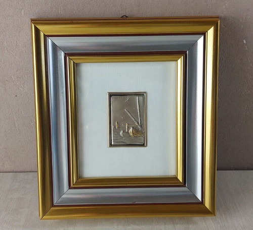 Ancien tableau plaque en - tableau,,