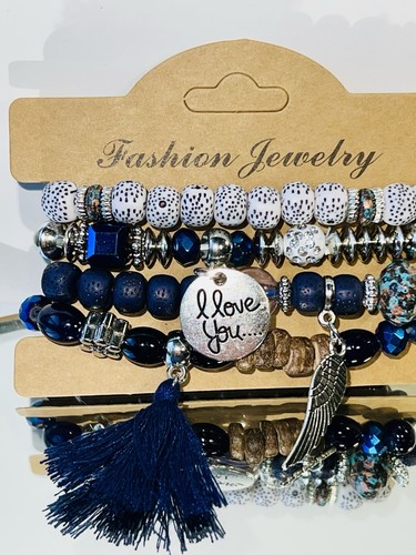 Lot bracelets breloques - lot, À