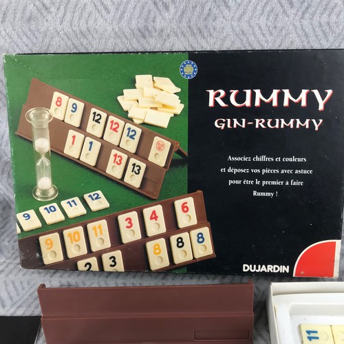 Rummy gin - dujardin, jeu