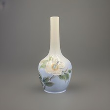 Vase Royal Copenhagen Porcelaine Soliflore Abeille Fleur Parfait État