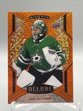 Jake Oettinger- 2020-2021 Upper Deck Allure #133 Orange Slice Rookie