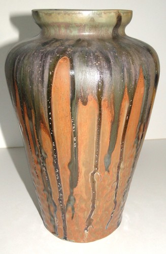Grand vase grès - grand, émaillé
