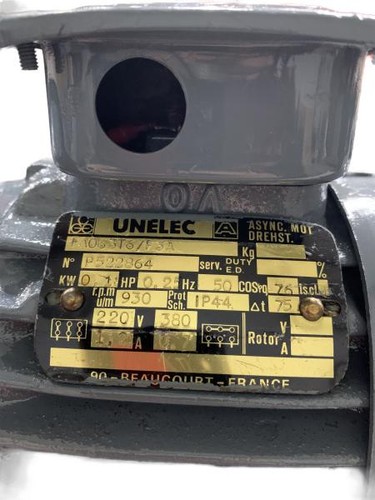 Unelec fa063t6 f3a - fa063t6/f3a, moteur