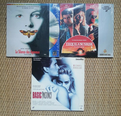 Laserdisc lot thriller silence - laserdisc,