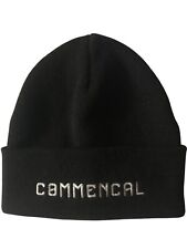 Commencal Black Beanie Hat Biking Hiking Skiing Recycled Acrylic Unisex One Size