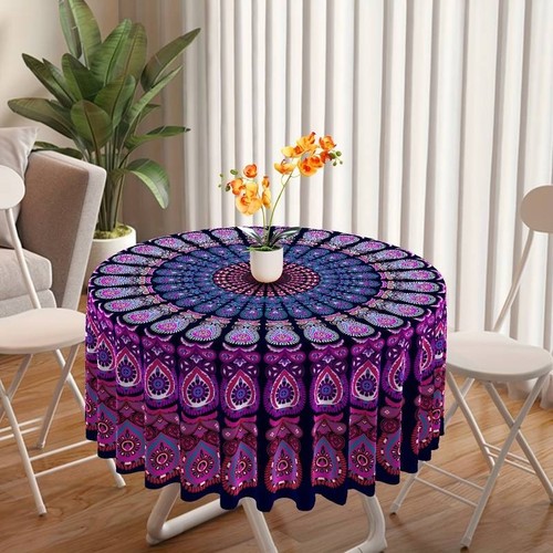Nappe ronde mandala design - mandala,