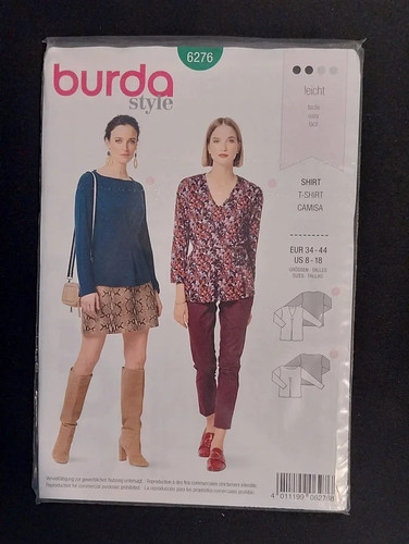 Patron burda shirt - patron,
