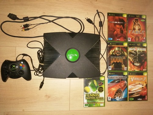 Console microsoft xbox fat - console,
