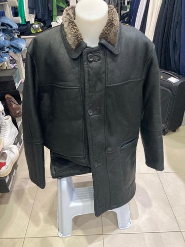 Manteau peau lainée - en, homme