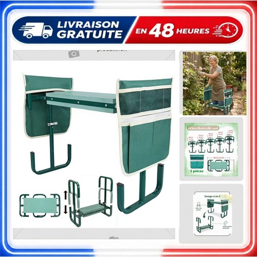 Agenouilloir jardin pliable - jardin,