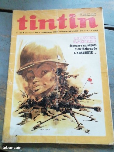 Magazine tintin journal - magazine, des