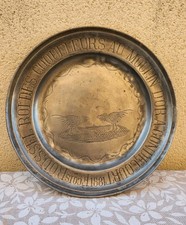 Plat Dédicatoire Gravé