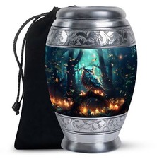 Urnes funéraires de hibou pour cendres humaines urne de crémation cendres adu...