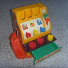 VINTAGE 1974 CASH REGISTER CASH REGISTER TOY FISHER PRICE