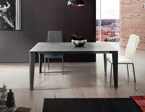 Table extensible plan verre - extensible,