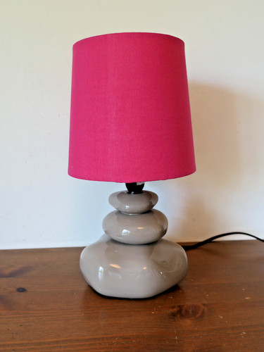 Lampe galets céramique - lampe,