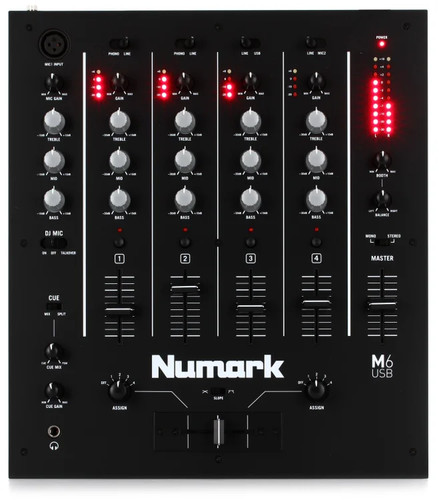 Numark usb channel dj - numark, 4-channel