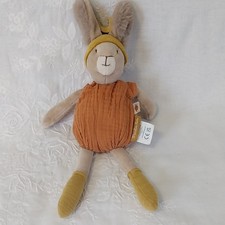 Peluche Doudou Lapin Argile Moulin Roty