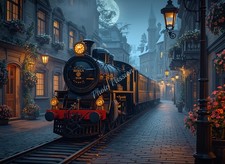 Photo A4 Train vapeur