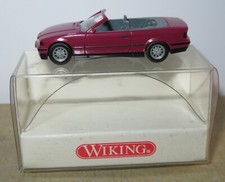 MICRO WIKING HO 1/87 BMW 325 I CABRIOLET MAGENTA IN BOX #1940320
