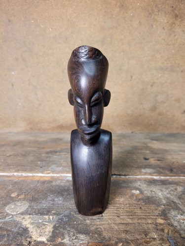 Buste africain bois ébène - africain,