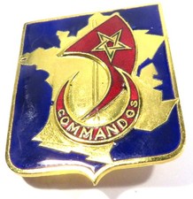 insigne émail COMMANDOS