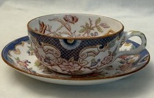SARREGUEMINES MINTON PORCELAIN TEA CUP AND SAUCER 217/A