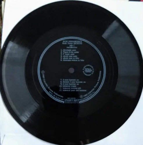 Rick derringer rock guitar - rick, 7''