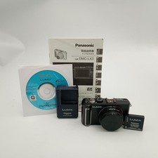 Appareil photo numérique compact Panasonic LUMIX DMC-LX3 noir 10 mégapixels t...