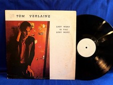 TOM VERLAINE TELEVISION LIVE