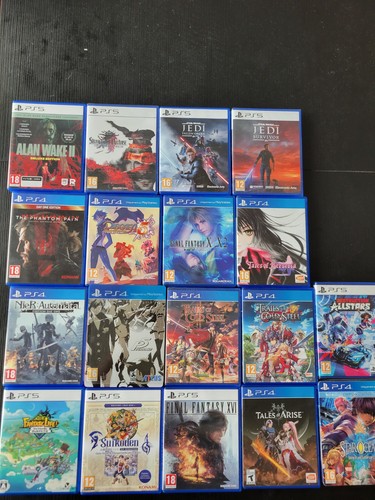 Lot jeux ps4 ps5 switch - ps4,