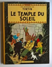 HERGE - Tintin Le temple du soleil - Casterman B33 1963