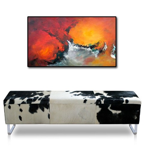Banquette peau vache - en, de