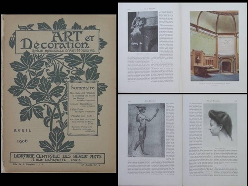 Art decoration avril 1906 - decoration,