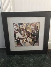 Pierre Farel “Jazzy Music” Print  Signed/Framed Art