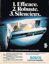 1979 Bosch ADVERTISING ADVERTISEMENT ADVERTISING 054 Recessed Dishwasher